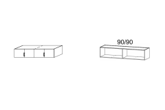 181x39x54cm