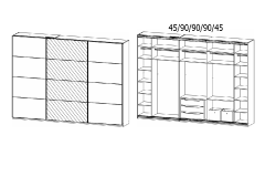 361x229x62cm