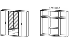 226x210x54cm