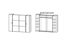 269X210X59 cm