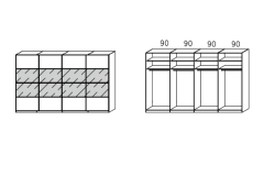 360x235x68cm