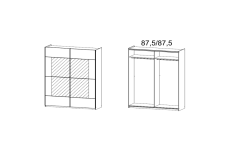 175X210X59 cm