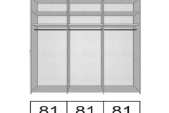 249x240x68cm
