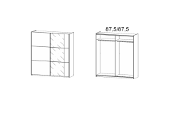 175X210X59 cm