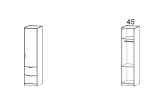 47x197x54 cm