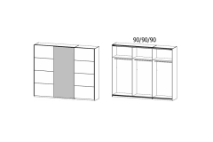 271X210X63 cm