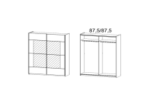 175X210X59 cm