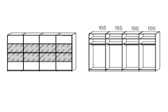 400x235x68cm
