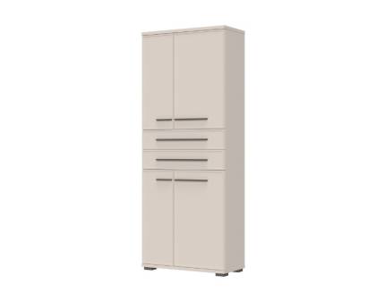 Dulap hol cu 4 usi si 2 sertare OPERA 76x194x36cm casmir