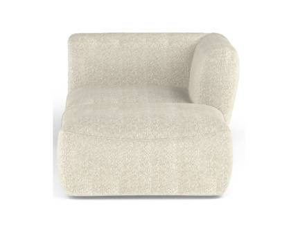 Modul sezlong cu colt dreapta CANDELO 120x172cm personalizabil