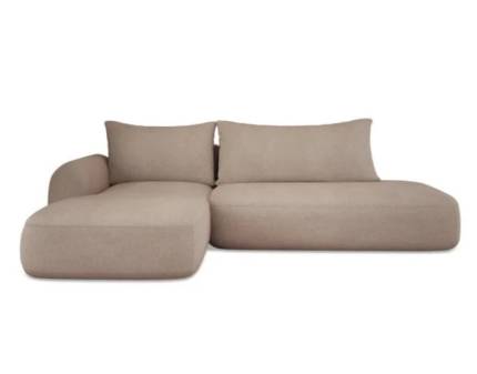 Coltar extensibil BLOOM cu lada pentru depozitare, personalizabil 300x183cm