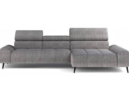 Coltar cu reglaj electric MAVEL S cu tetiere reglabile, personalizabil 292x176cm