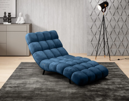 Fotoliu tip sezlong GATIO 80 cu reglaj electric, design elegant, personalizabil 80x166-190xH87cm