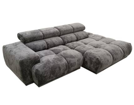 Coltar PR1 CHANI cu tetiere reglabile, personalizabil 239x150cm
