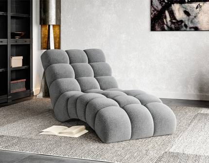 Fotoliu tip sezlong EGO 80 cu design classic, personalizabil 79x162xH76cm 
