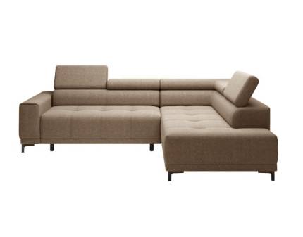 Coltar electric W HUGO L material textil, cu tetiere reglabile 269x204cm