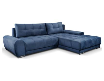 Coltar extensibil WAVE cu lada pentru depozitare 284x189cm