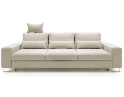 Canapea extensibila ASTI cu spatar ajustabil, personalizabila 261x116cm