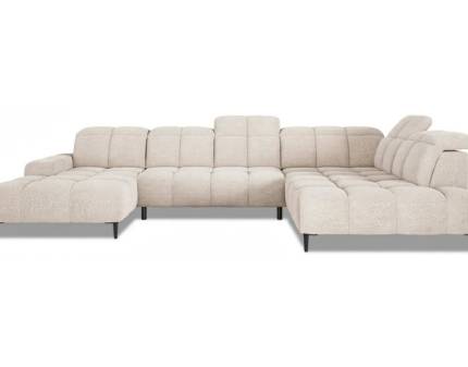 Coltar cu reglaj electric GIOVANNI XL cu tetiere reglabile, spatar ajustabil, personalizabil 391x220x180cm