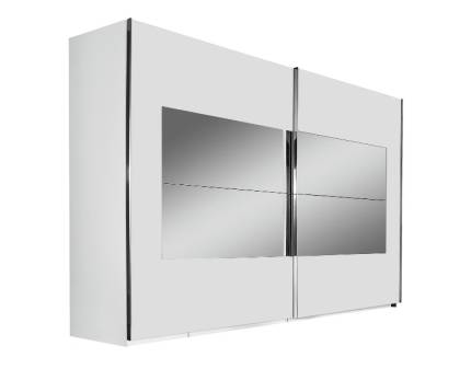 Dulap alb alpin/oglinda 316x223x68cm X-TEND FRAME 1