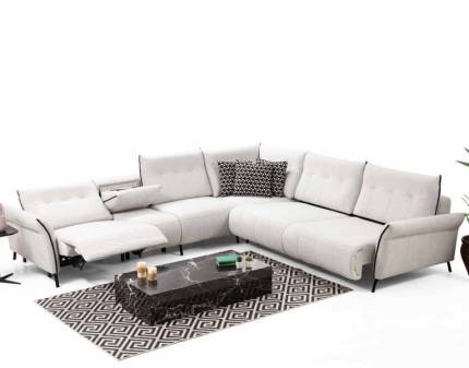 Coltar XL cu recliner, reglaj electric si sound system MOZART 