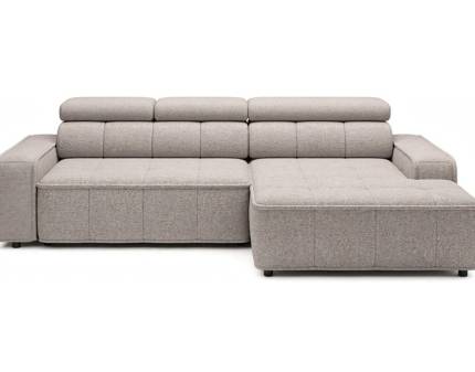 Coltar cu reglaj electric THIAGO S cu tetiere reglabile, personalizabil 280x170cm