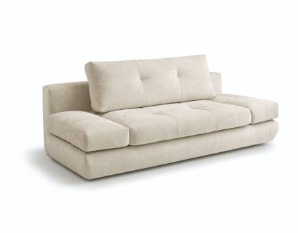 Canapea extensibila AMELIE cu lada pentru depozitare, personalizabila 212x107cm