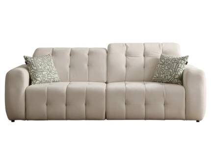 Canapea extensibila electric ENZO cu extensie individuala, cu tetiere reglabile 240x100cm personalizabil