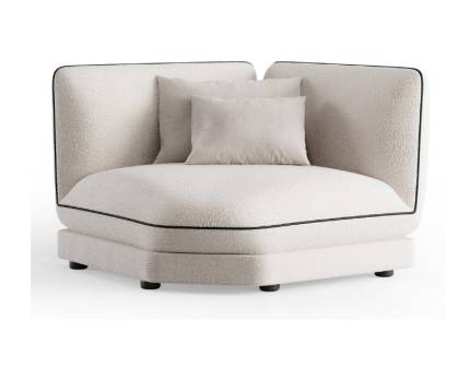 Modul colt LORETTA 120x120cm personalizabil