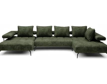 Coltar cu reglaj electric MONTELLA XL personalizabil 207x372x180cm