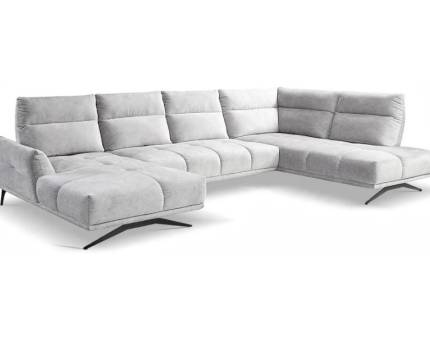 Coltar GIOVANNI U fix cu spatar reglabil, personalizabil 236x385x195cm