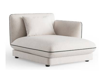 Modul Relax dreapta LORETTA 125x163cm personalizabil