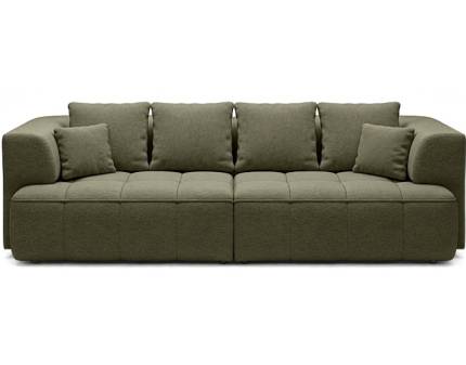 Canapea cu reglaj electric ALBIO cu extensie individuala, personalizabila 286x114cm