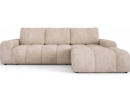 Coltar extensibil MAILO S cu lada pentru depozitare, personalizabil 291x176cm