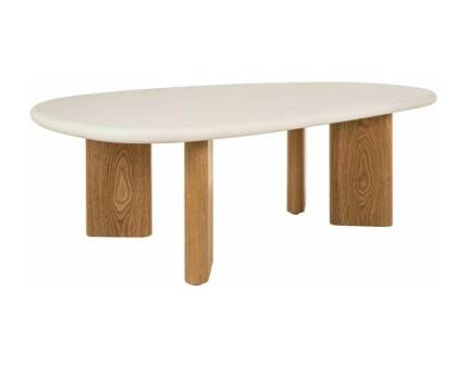 Masuta ALPEN din MDF si microciment 130x80xH42cm