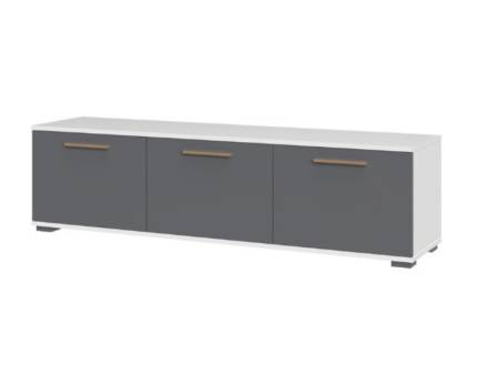 Comoda TV cu 2 usi decor E1 ALL ROOM CONCEPT 167x45x40cm configurabil