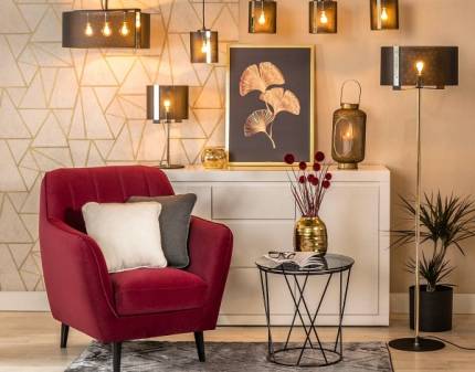 Fotoliu LAHTI cu seuzt ingust, personalizabil 87x89xH91cm