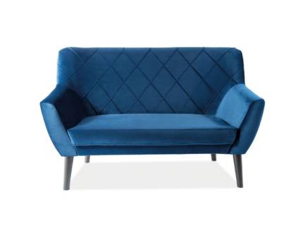 Canapea 2 locuri KIER VELVET fixa 136x75cm