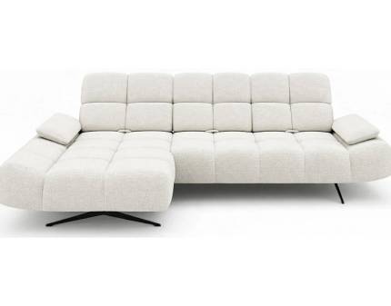 Coltar fix PRADO S cu spatar reglabil, cotiere reglabile, personalizabil 285x172/176cm