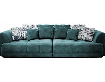 Big sofa cu reglaj electric TIGA cu extensie individuala, personalizabila 302x136cm
