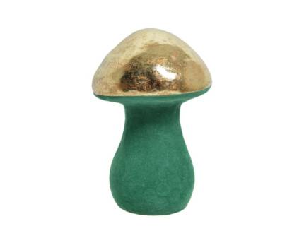 Ciuperca verde-auriu 8.5x8.5x11.5cm