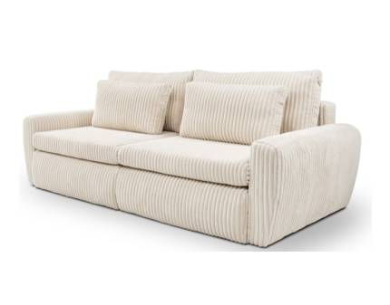 Canapea extensibila MEVI cu lada pentru depozitare, extensie individuala, personalizabila 240x120cm