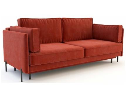 Canapea extensibila ADELE cu lada pentru depozitare, personalizabila 210x105cm