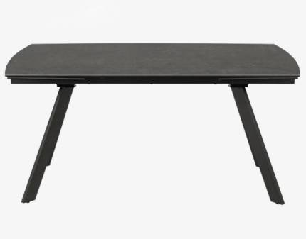 Masa extensibila ROSELLO DARK MARBLE din ceramica cu efect de marmura neagra 160-240x97xH75cm