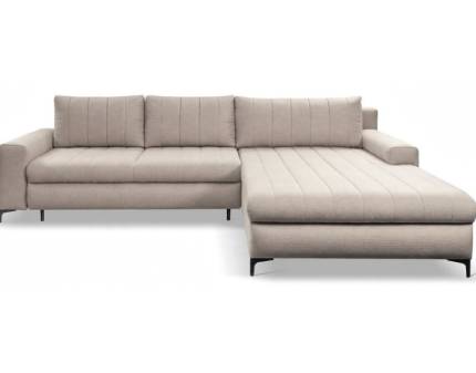 Coltar extensibil MARGO cu lada pentru depozitare, personalizabil 303x212cm