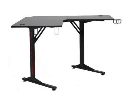 Birou pe colt gaming B-219 120x120xH76cm negru