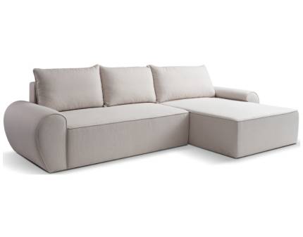 Coltar extensibil PALMO cu lada pentru depozitare, reversibil, personalizabil 