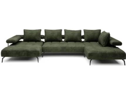 Coltar cu reglaj electric MONTELLA XL personalizabil 207x372x18cm