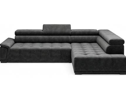 Coltar cu reglaj electric GREMIO cu tetiere reglabile, sptar reglabil, personalizabil 283x206cm