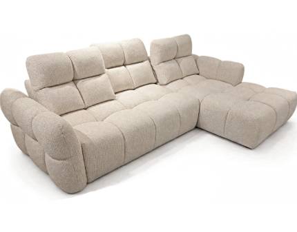Coltar CALMA MINI fix cu tetiere reglabile, spatar reglabil, personalizabil 267x176cm